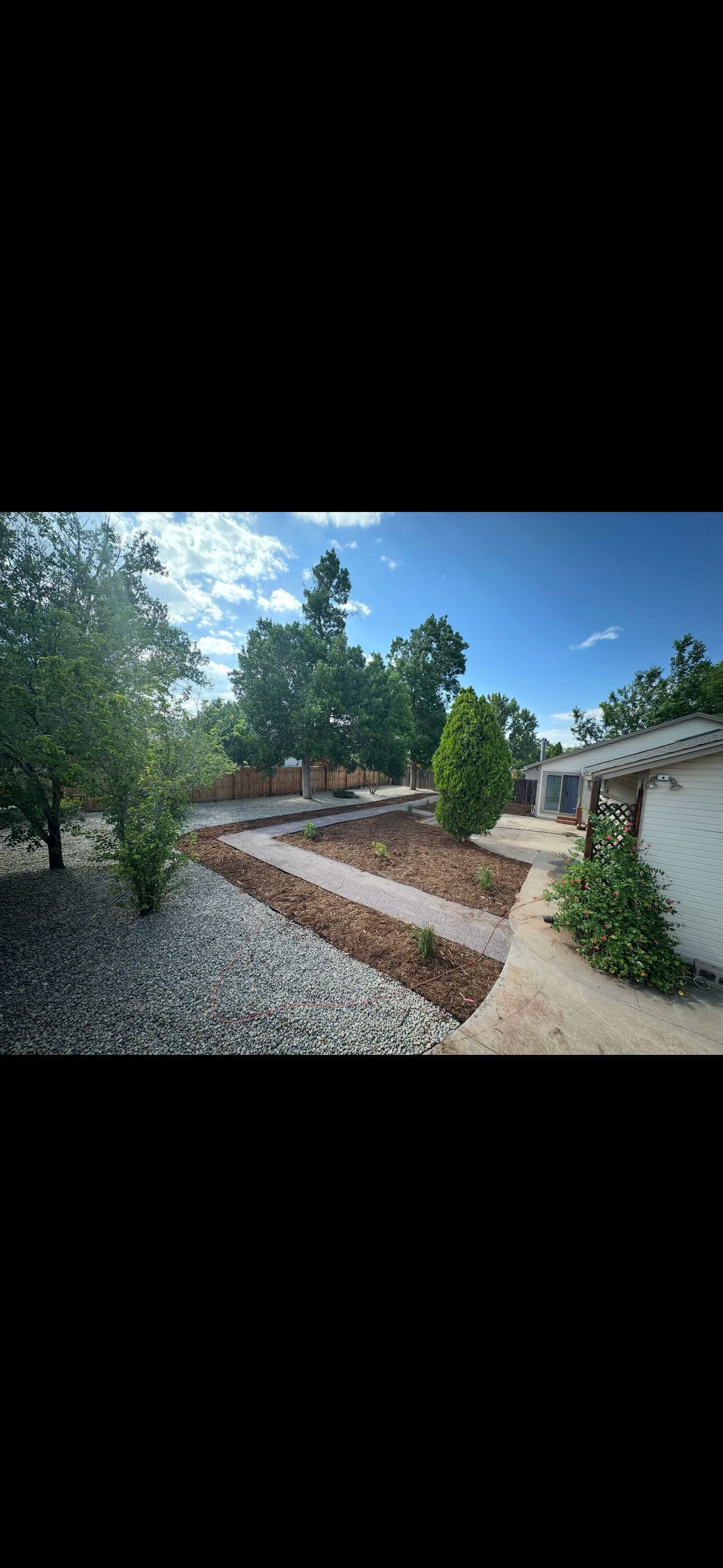 Gallery photos for Weed-Choked Backyard Gets a Low-Maintenance Hardscape and Softscape Overhaul: Image #2