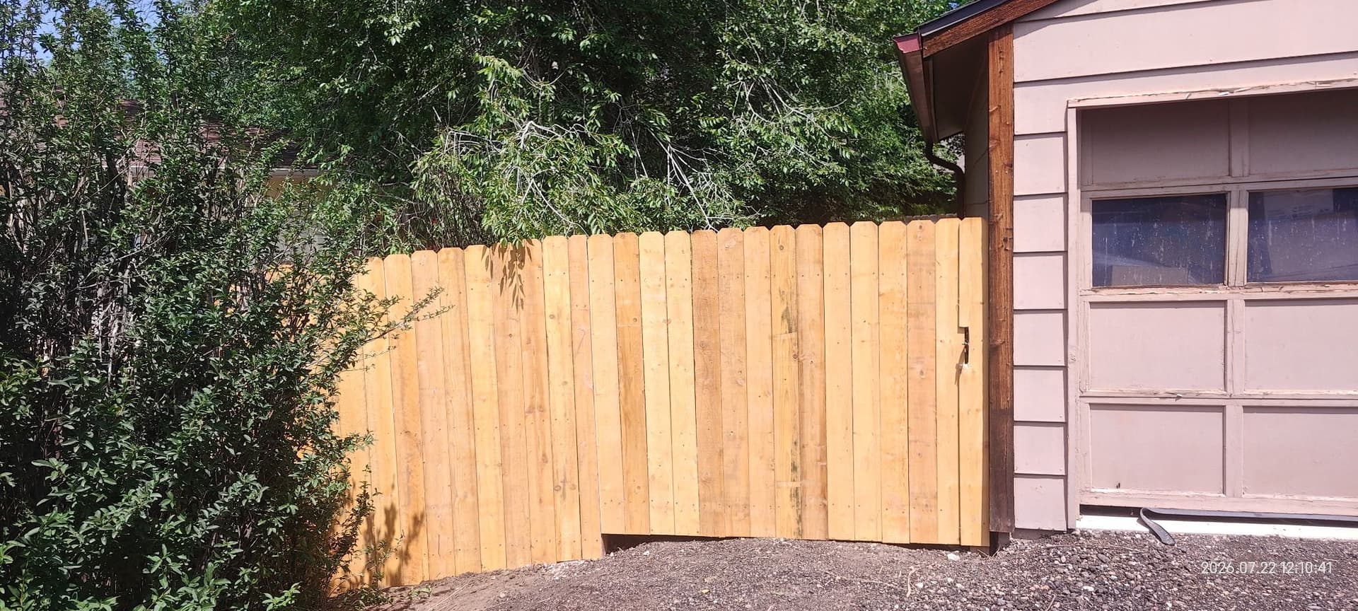 Fresh Wood Fence and Gate Install That Actually Gets Used image