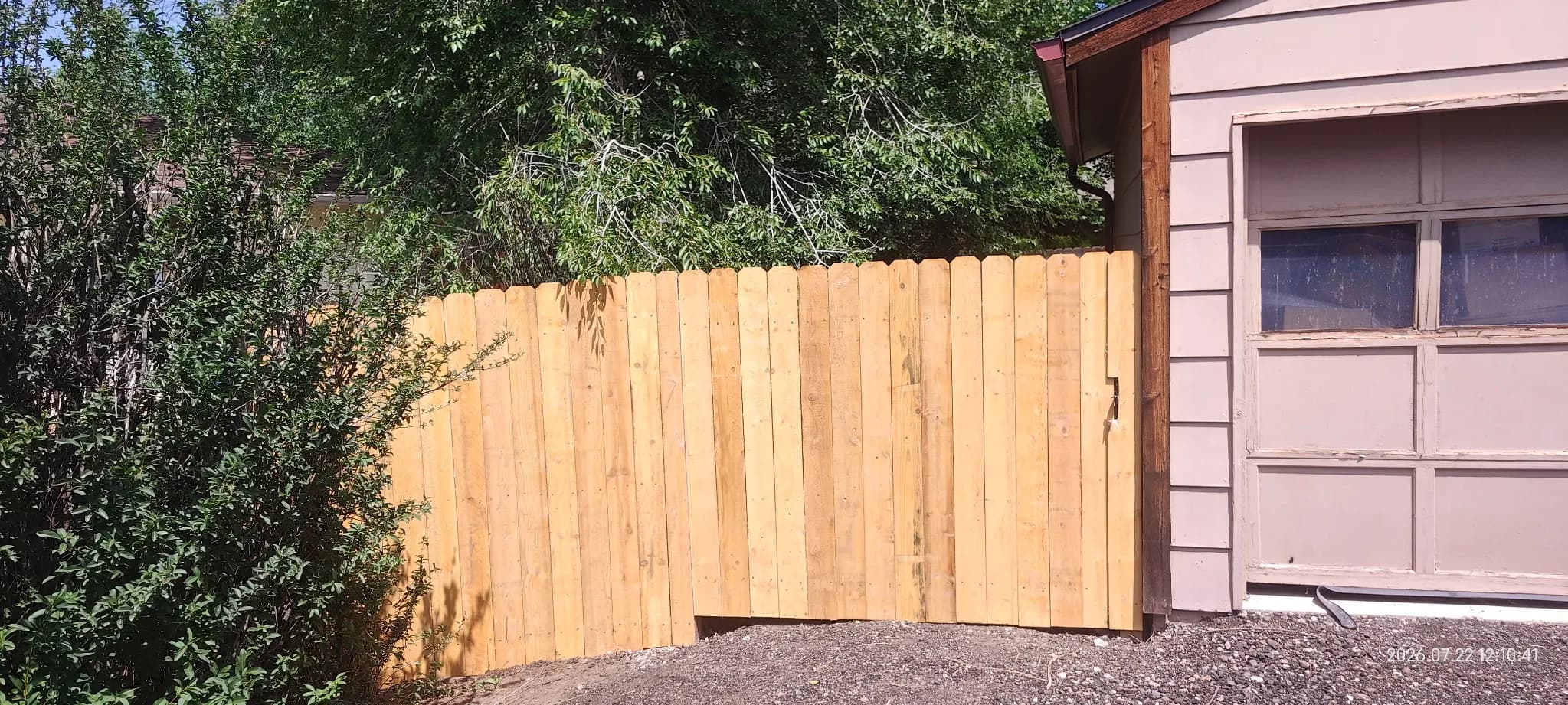 Project Fresh Wood Fence and Gate Install That Actually Gets Used image