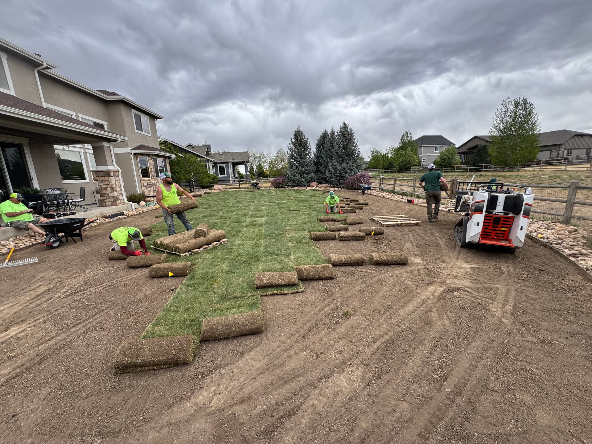 4,000 Sqft Grading and Sod Installation Done Right image