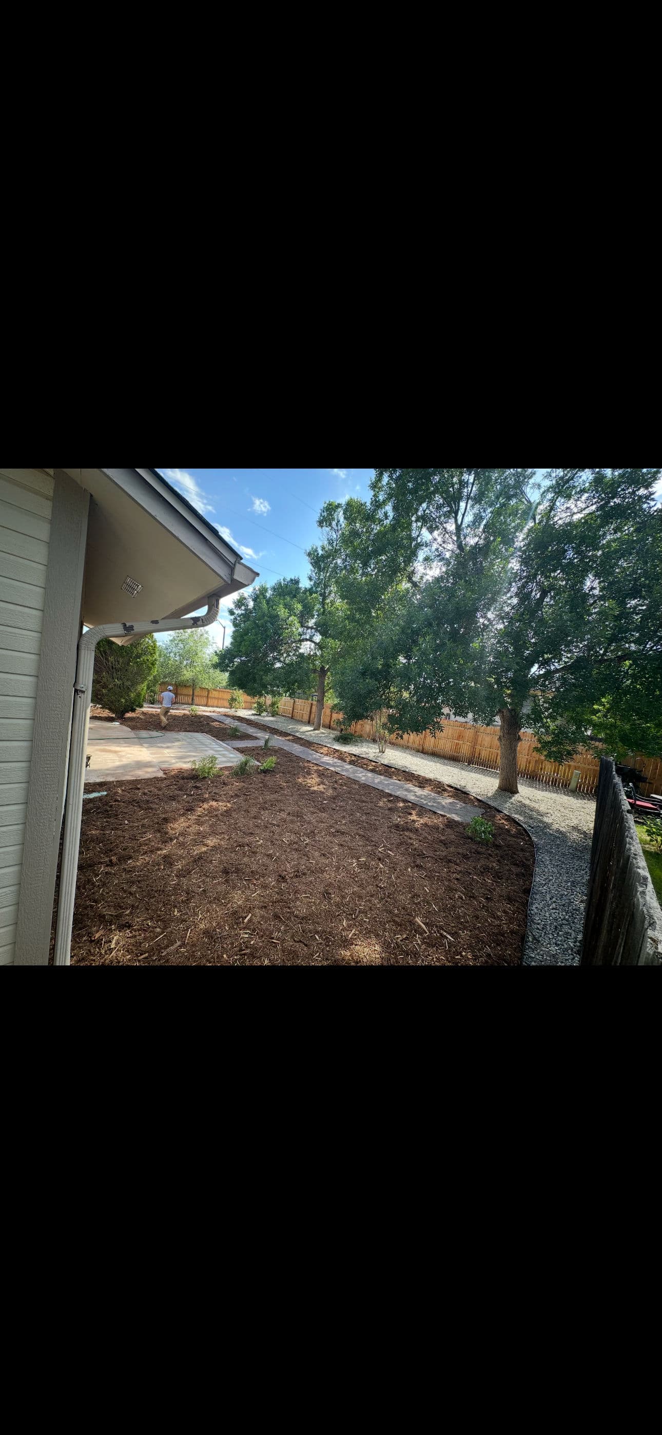 Gallery photos for Weed-Choked Backyard Gets a Low-Maintenance Hardscape and Softscape Overhaul: Image #1