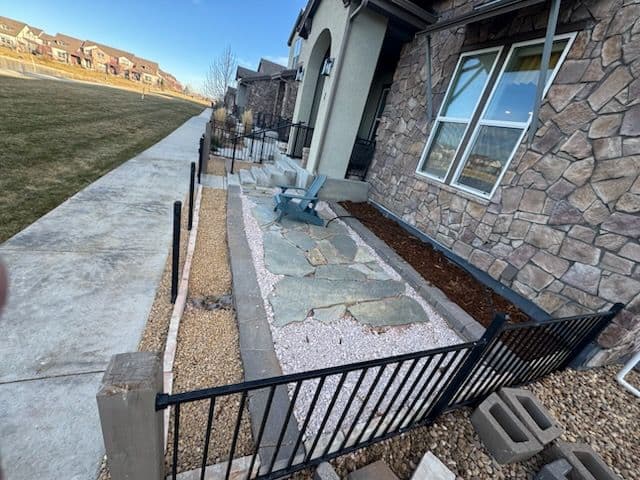 Gallery photos for Innovative Front Yard Transformation: Image #2