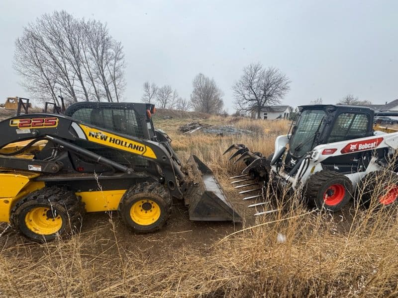 Project Land Clearance with New Holland and Bobcat image
