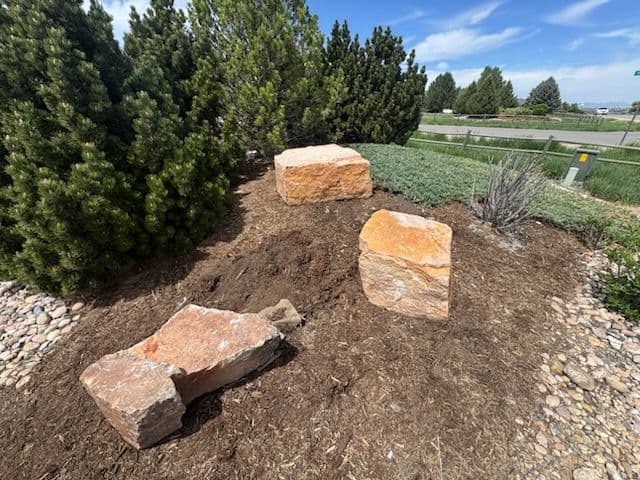 Gallery photos for Boulder Landscaping Transformation at Local Home: Image #1