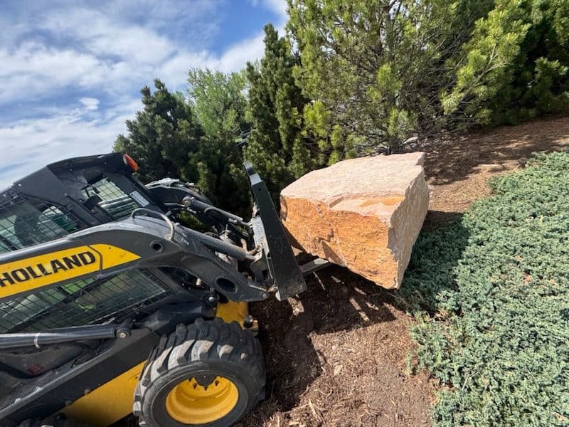 Gallery photos for Boulder Landscaping Transformation at Local Home: Image #2