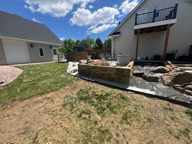 Gallery photos for Comprehensive Landscaping and Retaining Wall Project: Image #3