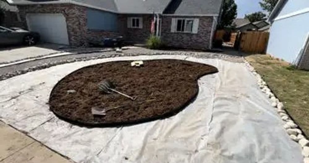 Gallery photos for Residential Walkway and Garden Preparation: Image #1