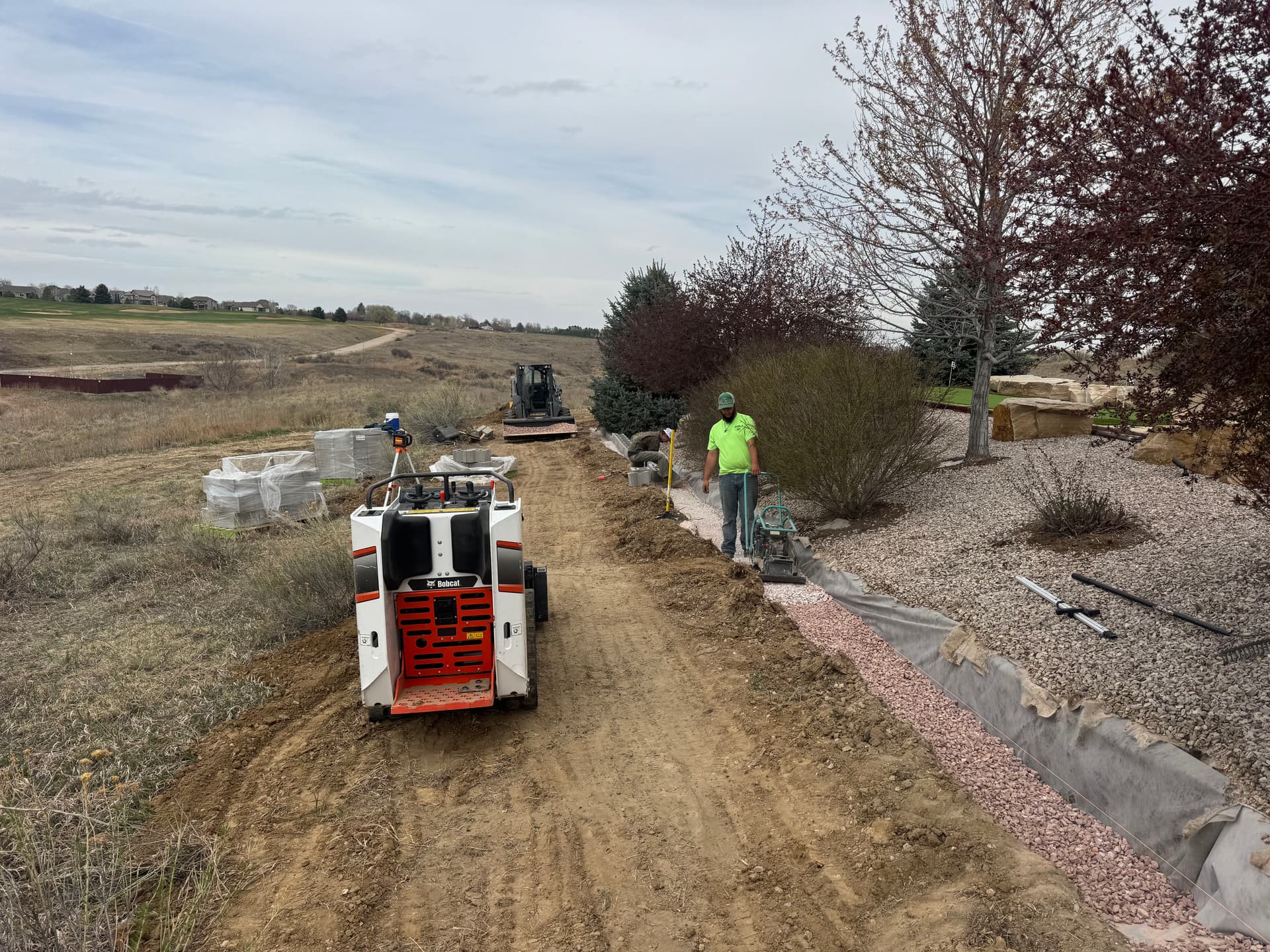Gallery photos for Nearly 300 Liner Feet of Retaining Wall Wraps Up a Massive Property: Image #3
