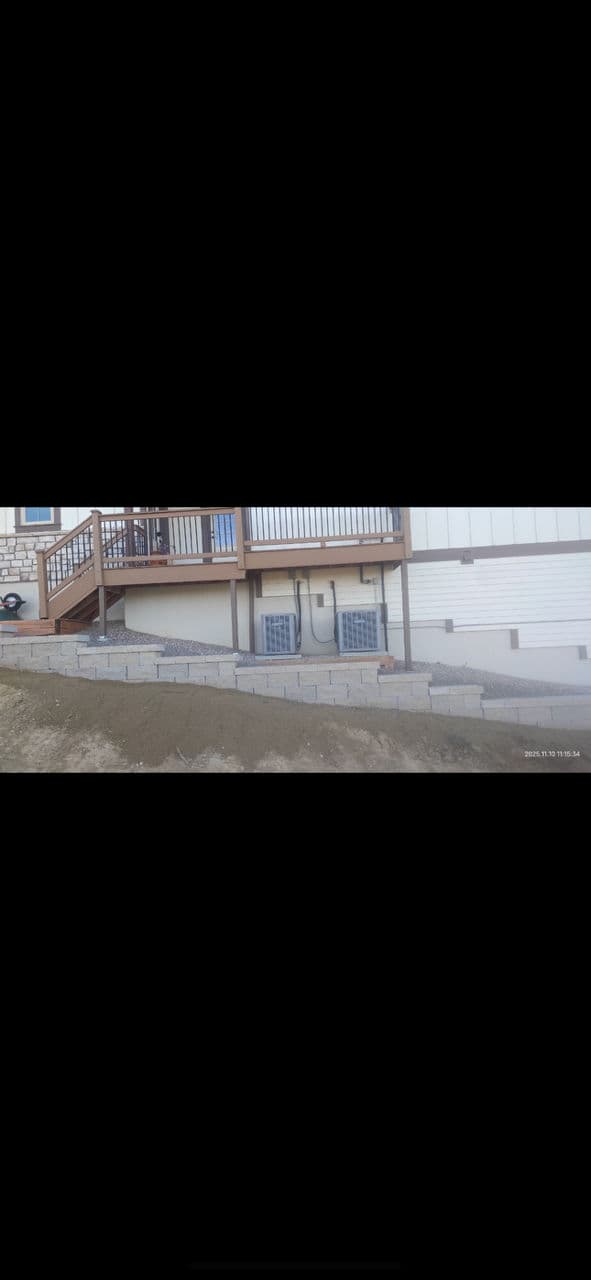 Gallery photos for Building Strong Foundations with a 160-Foot Retaining Wall: Image #2